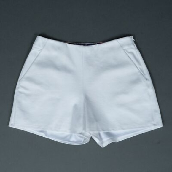 Jude Connally Classic White Shorts With Liner Shorts Underneath Large - Picture 1 of 5